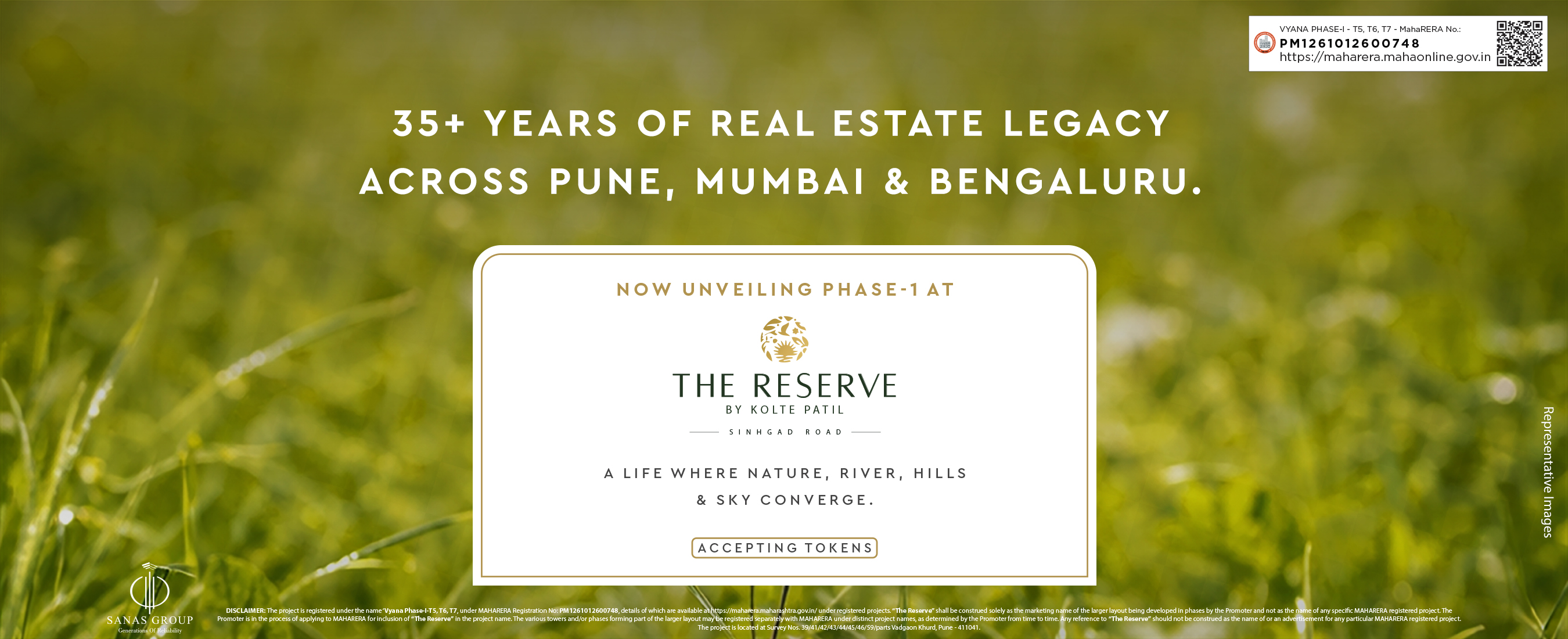 The Reserve by Kolte Patil — Sinhgad Road, Pune — facade view
